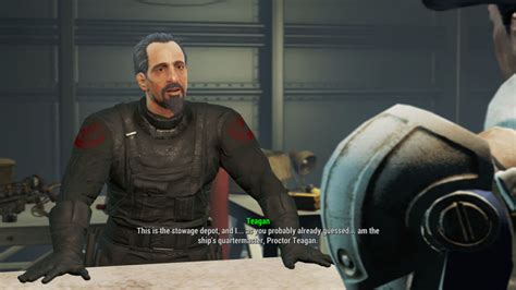 Flirting is a romantic dialog option that steps you forward into a romantic relationship with a companion. . Quartermaster fallout 4